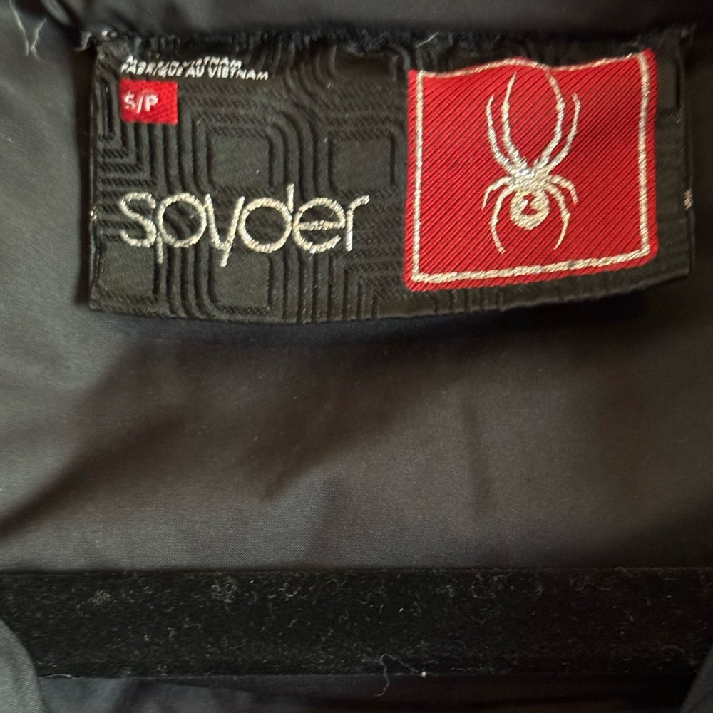 Spyder Women's Black Goose Down Puffer Jacket - Picture 5 of 8